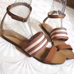Splendid Ankle Wrap Sandal